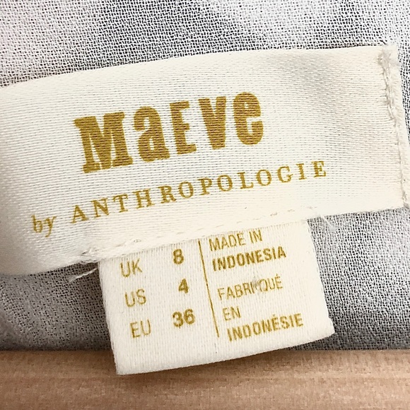 Anthropologie Maeve Floral Eyelet Wrap Tank - Picture 6 of 7